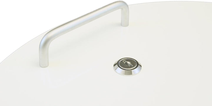 Wäscheabwurfschacht Einwurftür / Klappe / Deckel für Wäschesammler | Anschluss Ø 295mm | Model WSB-3
