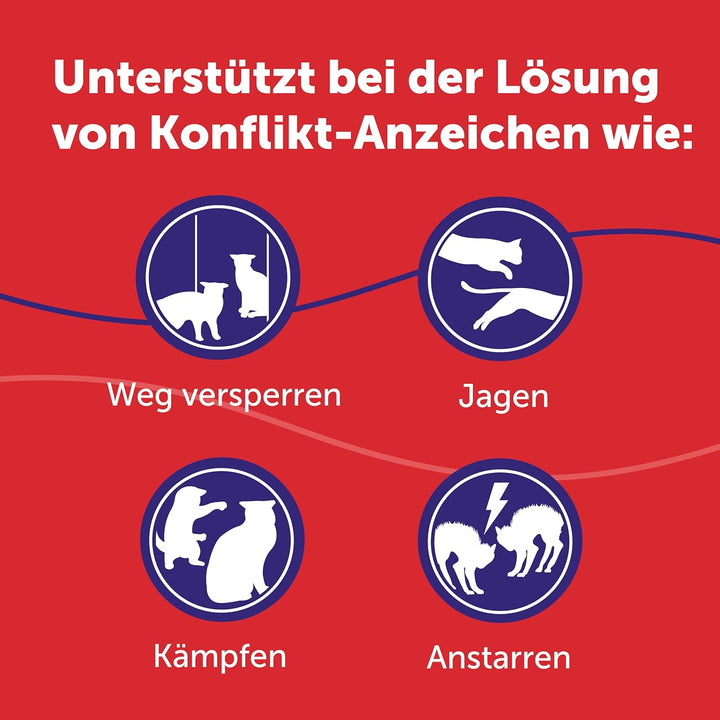 FELIWAY Friends Vorteilspack für Katzen | 3x Nachfüllflakon | reduziert Konflikte &amp; Spannungen zwisc