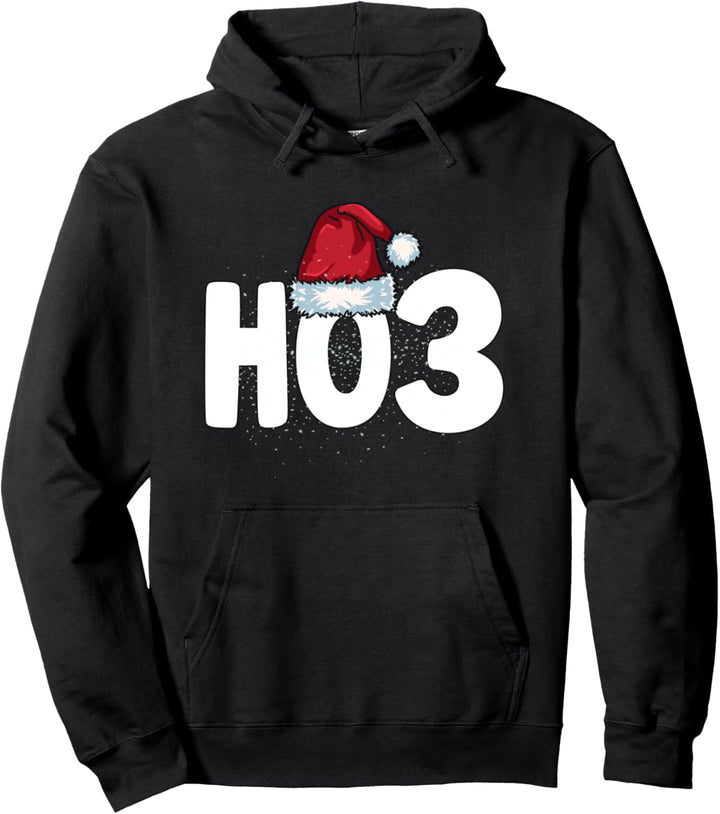 Lustiges Hässliches Weihnacht Ugly Christmas Ho3 HoHoHo Pullover Hoodie