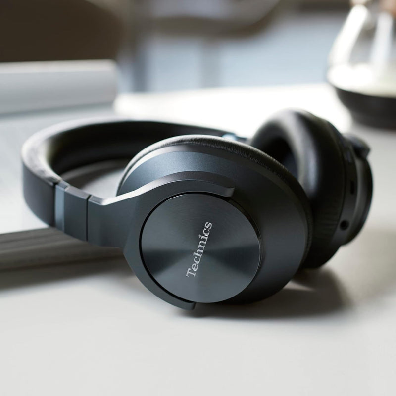 Technics EAH-A800E-K Bluetooth Kopfhörer, Over-Ear mit Noise Cancelling und Mikrofon, ergonomisches