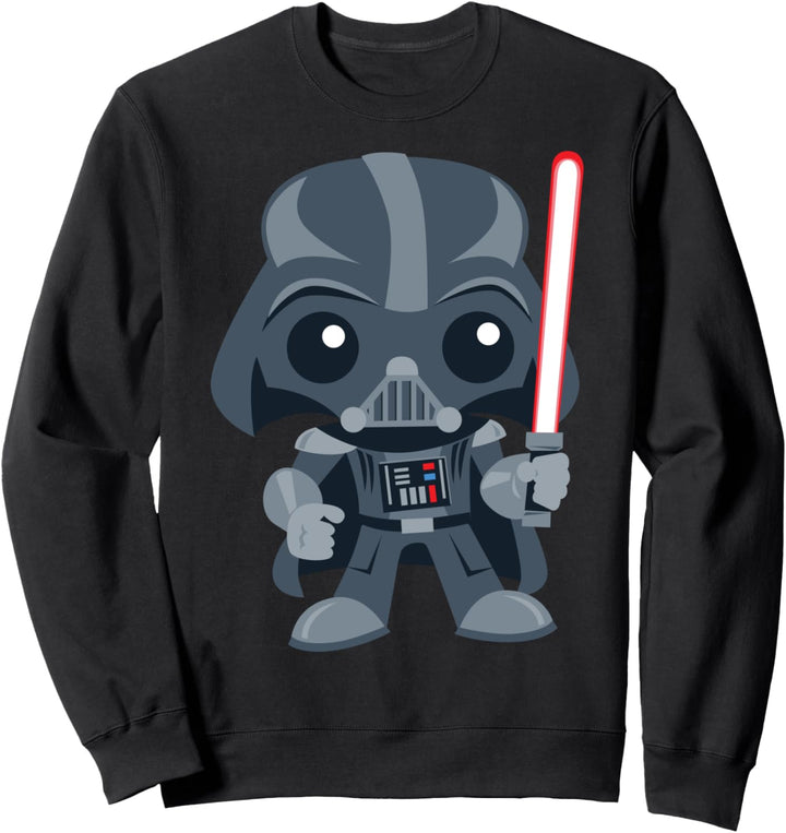 Star Wars Cute Darth Vader and Cartoon Saber Sweatshirt