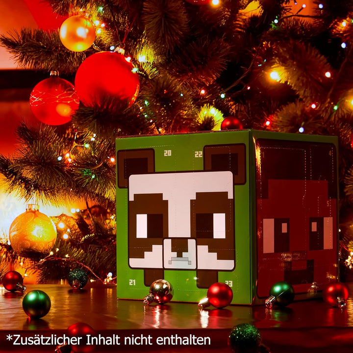Minecraft Adventskalender 2023 Kinder - 24 Überraschungen, Schreibwaren, Spielzeug Ab 3 Jahre Junge