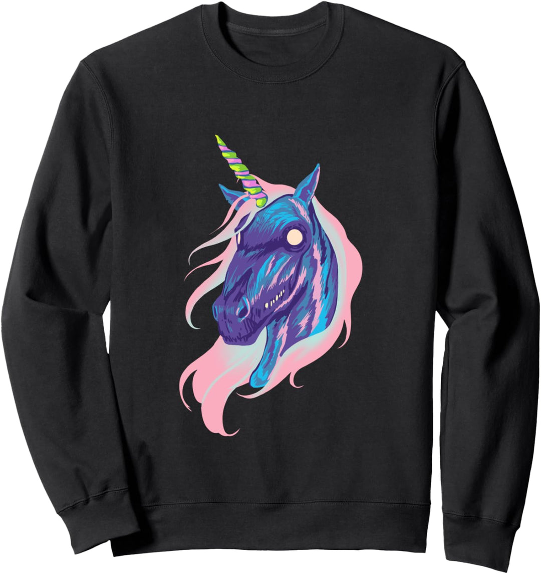 Pastell Goth Einhorn Kawaii Goth Sweatshirt