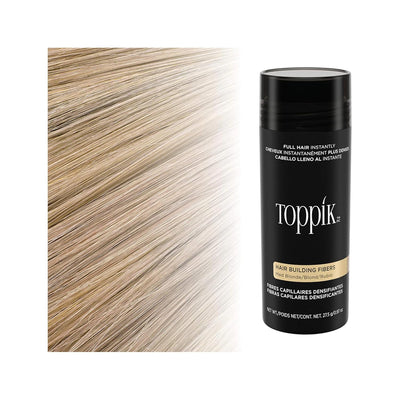 TOPPIK Hair Building Fibers Medium Blonde, 1er Pack (1 x 27.5g)