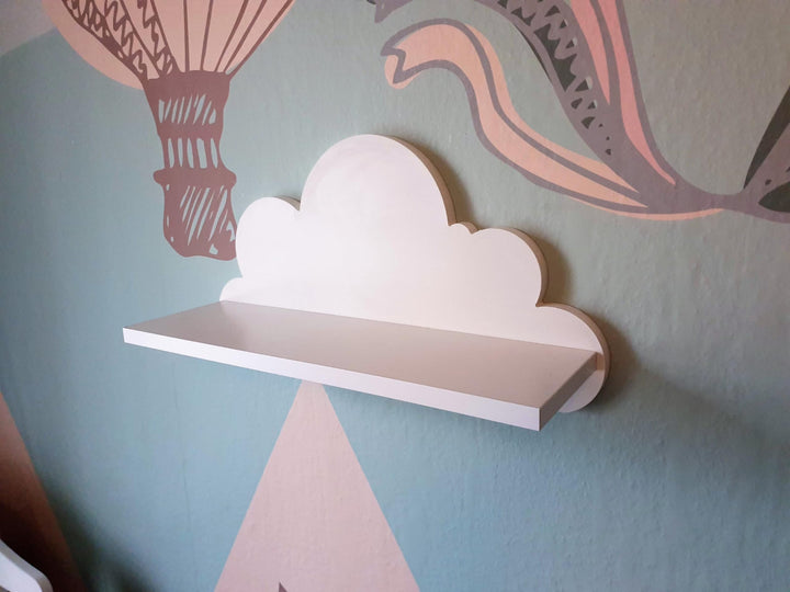 MOLILAND Wolke Wandregal, Ibiza - Prestige-Klasse für Kinderzimmer
