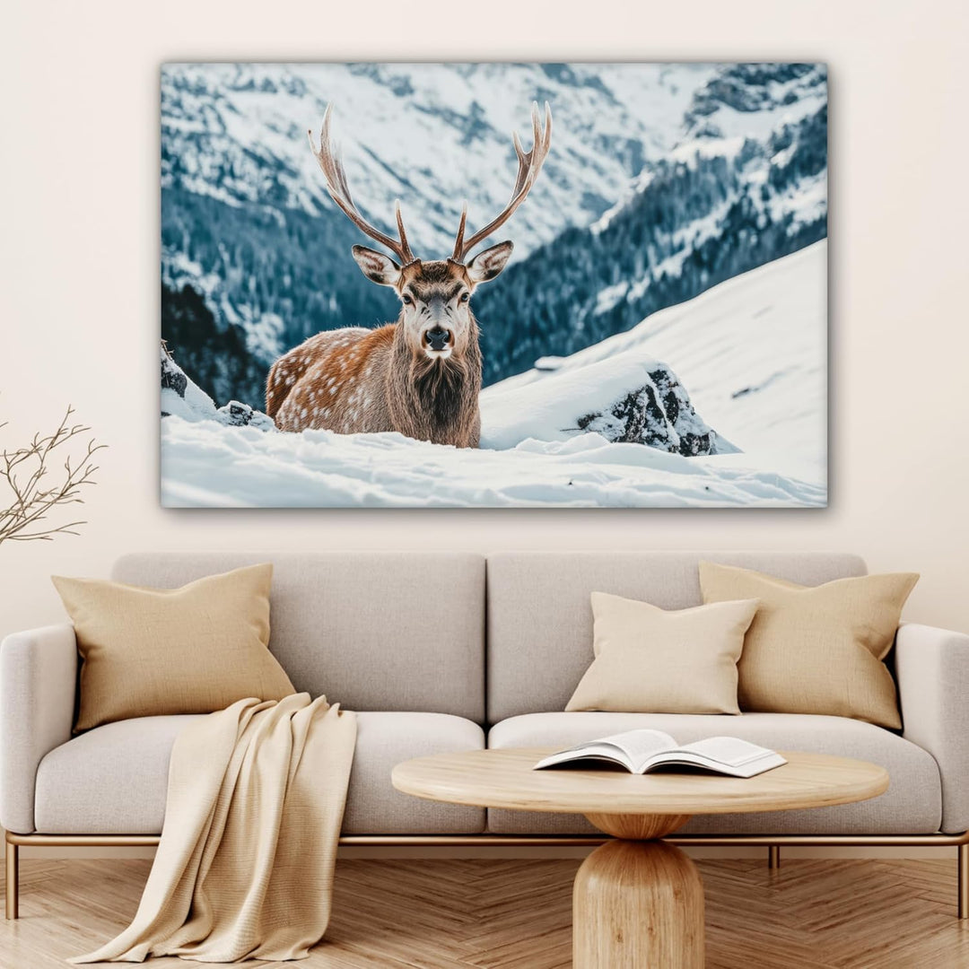 MuchoWow© Leinwandbild Gross 120x80 cm XXL Dekoration Wohnzimmer Bilder Pictures Wall Decoration Liv