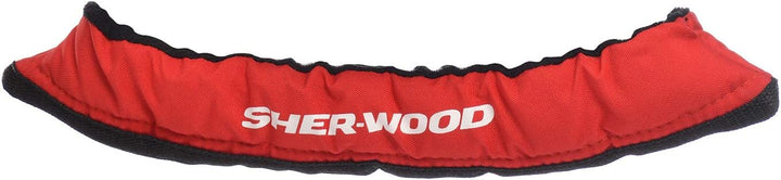 SHERWOOD - Senior Pro Eishockey elastische Kufenstrümpfe für Eishockey- & Schlittschuhe, 2 Stück Rot