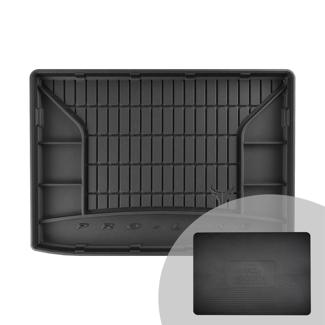 FROGUM ProLine 3D Gummimatte Exklusive Auto Kofferraummatte Kofferraumwanne für Opel Crossland X ab