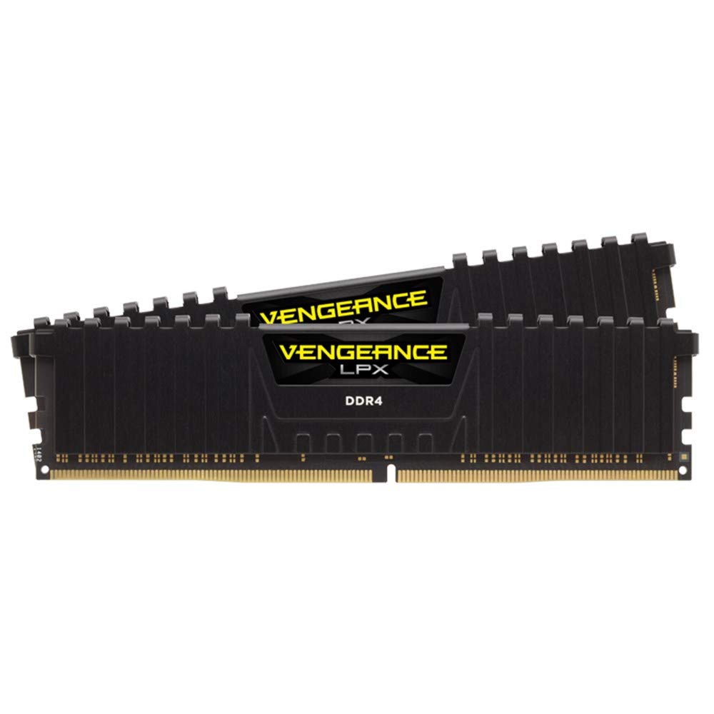Corsair VENGEANCELPX16GB (2x 8GB) DDR4 3600(Pc4-28800) C181.35V Desktop Memory -Black