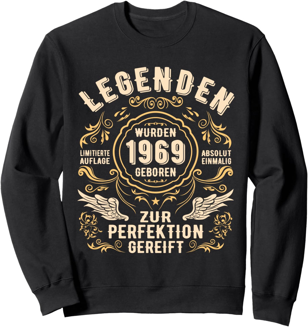 Legenden wurden 1969 Geboren Jahrgang 1969 Sweatshirt