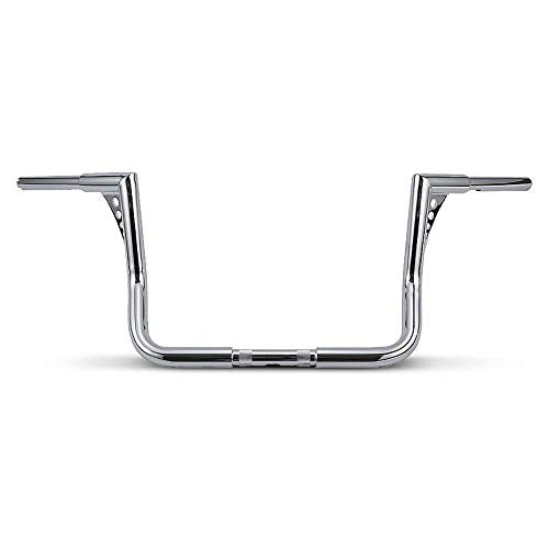 Lenker Ape Hanger Fat B2 Touring 1-1/4" H 12" kompatibel mit Harley Davidson chr