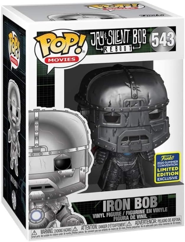 Funko Pop! Movies: Jay & Silent Bob Reboot: Iron Bob - SDCC 2020 Shared Exclusive