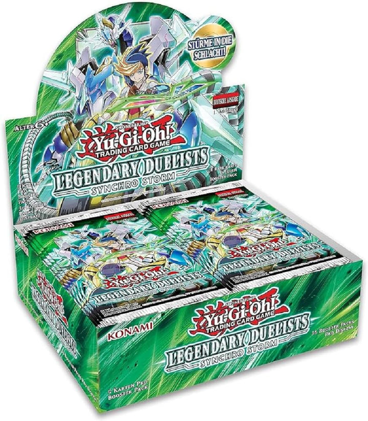 Yu-Gi-Oh! TRADING CARD GAME Legendary Duelists: Synchro Storm Display - Deutsche Ausgabe Single, Sin
