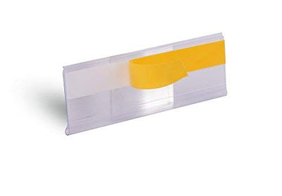 Selbstklebende Etikettenhalter für Einstecketiketten 500 mm Breit/Tickethalter/Etiketten Halter (66