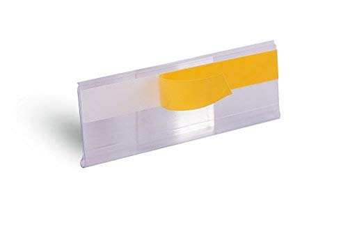 Selbstklebende Etikettenhalter für Einstecketiketten 500 mm Breit/Tickethalter/Etiketten Halter (66