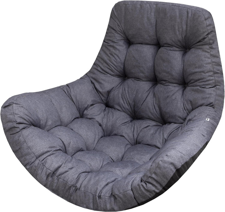 Bjird Hängesessel Kissen, Polster, Auflage für Polyrattan & Rattan Hängeschaukel, Sitzauflage für Hä