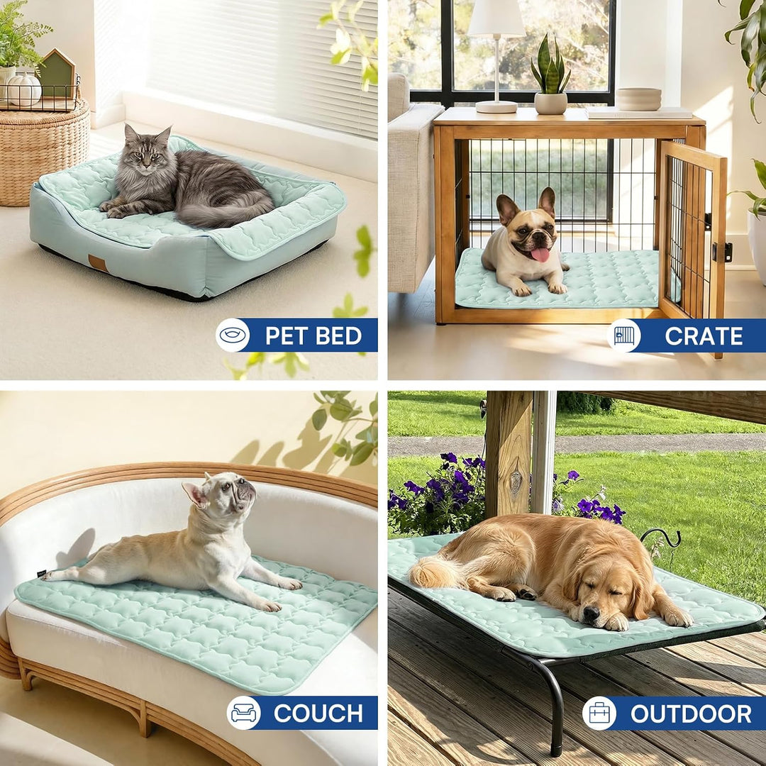 luciphia Kühlmatte Hund für Katze Hunde, Hundematte Sommer Kühlkissen Waschbares Hundebett, Kühldeck