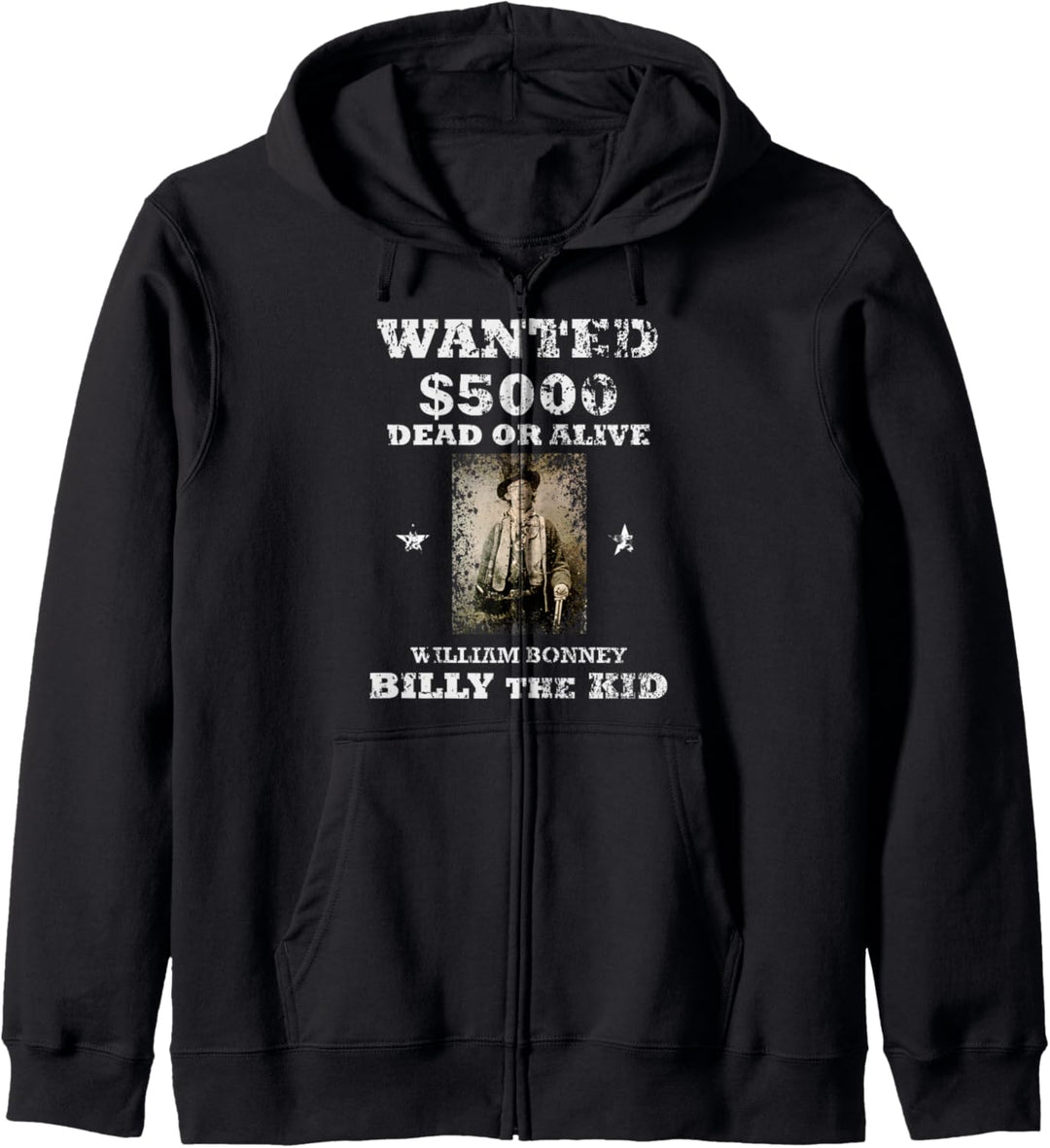 WILD WEST AMERICAN OUTLAW : Billy the Kid Kapuzenjacke