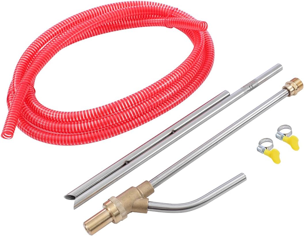 ORAZIO Hochdruckreiniger-Sandstrahl-Set, 5000 PSI Nass-Sandstrahl-Aufsatz, M22-14 mm Anschluss, für