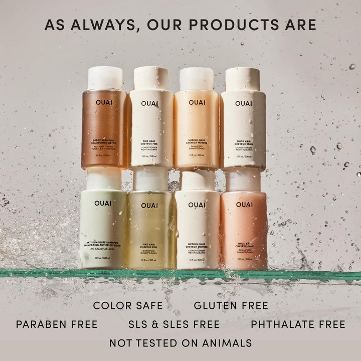 OUAI Scalp &amp; Body Scrub Reisegrösse – St. Barts – Exfolierendes Körperpeeling mit Zucker &amp; Kokosöl f