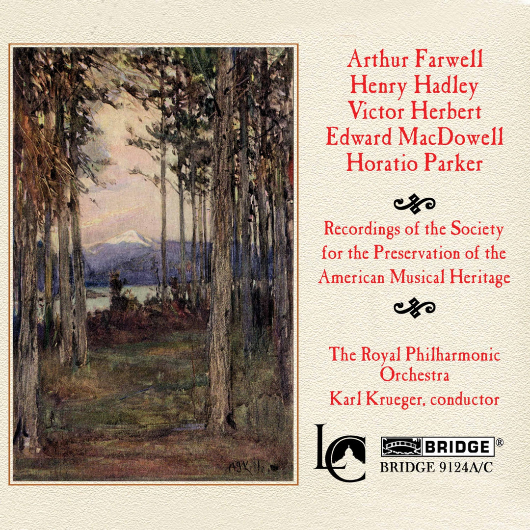 Amerikanische Orchesterwerke, Audio-CD