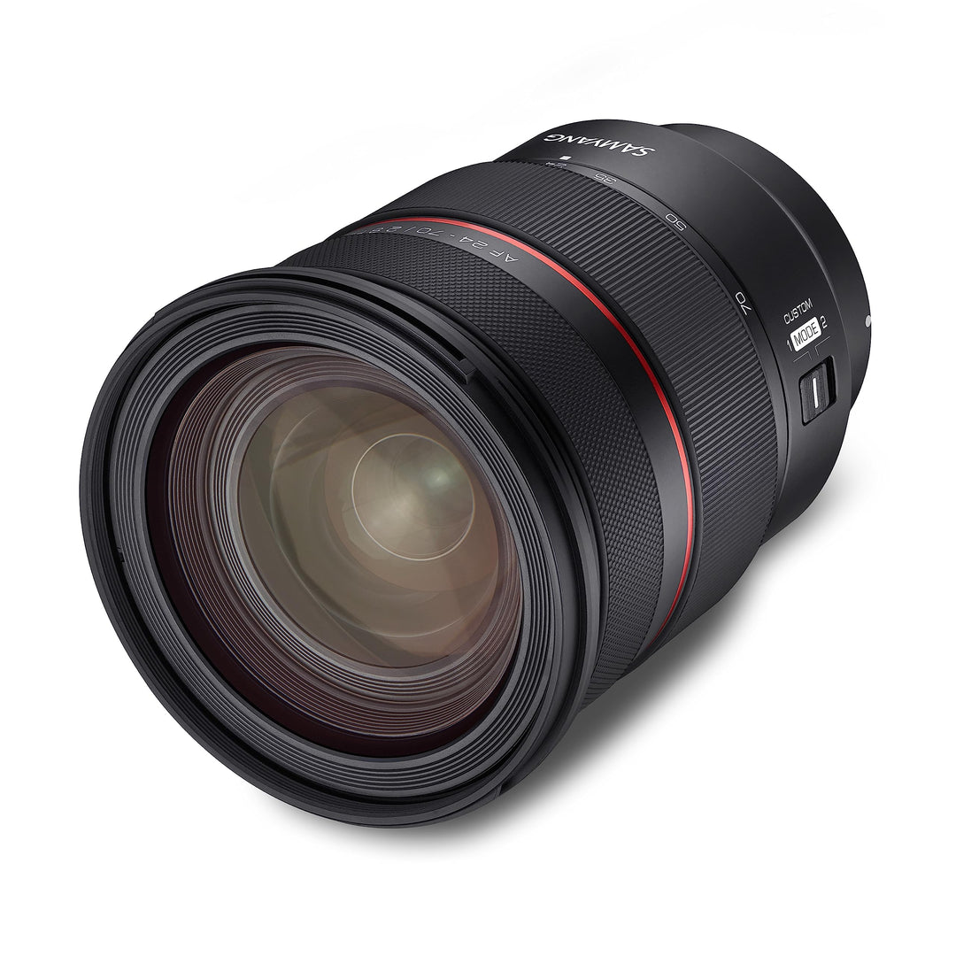 Samyang AF 24-70mm F2,8 FE kompatibel mit Sony E - Autofokus Vollformat & APS-C 24-70mm Zoom Objekti