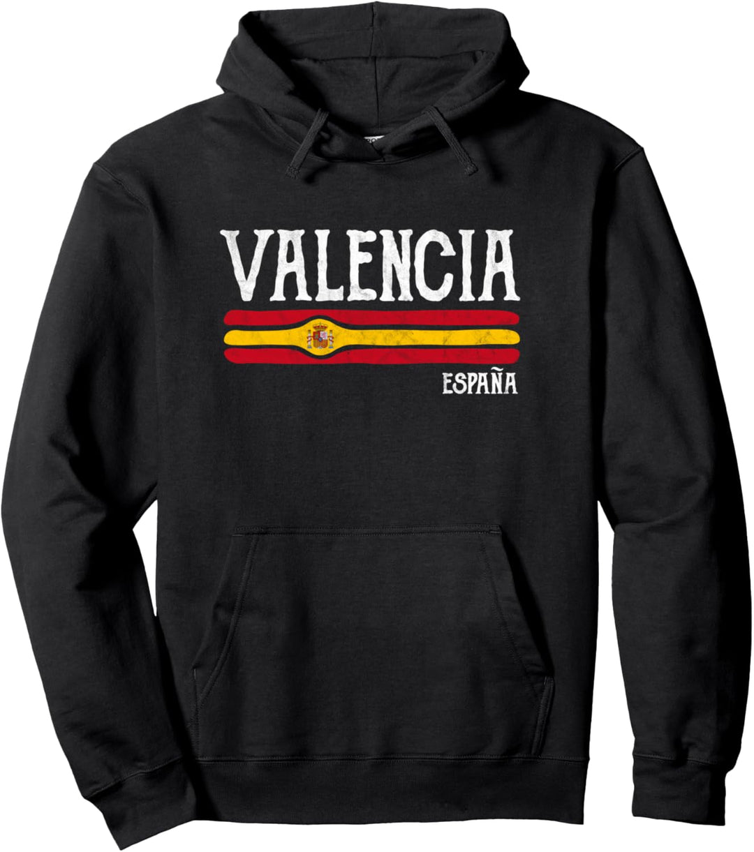 Vintage Valencia Spanien Souvenir Geschenk Pullover Hoodie
