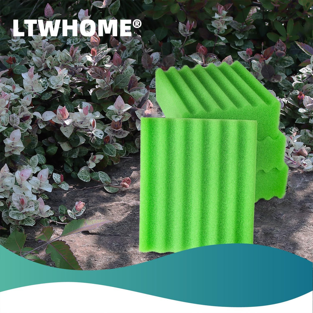 LTWHOME Grobe Schaum Filterschwämme Passend für SunSun CBF-350 Bio-Pond Filter (4 Stück)