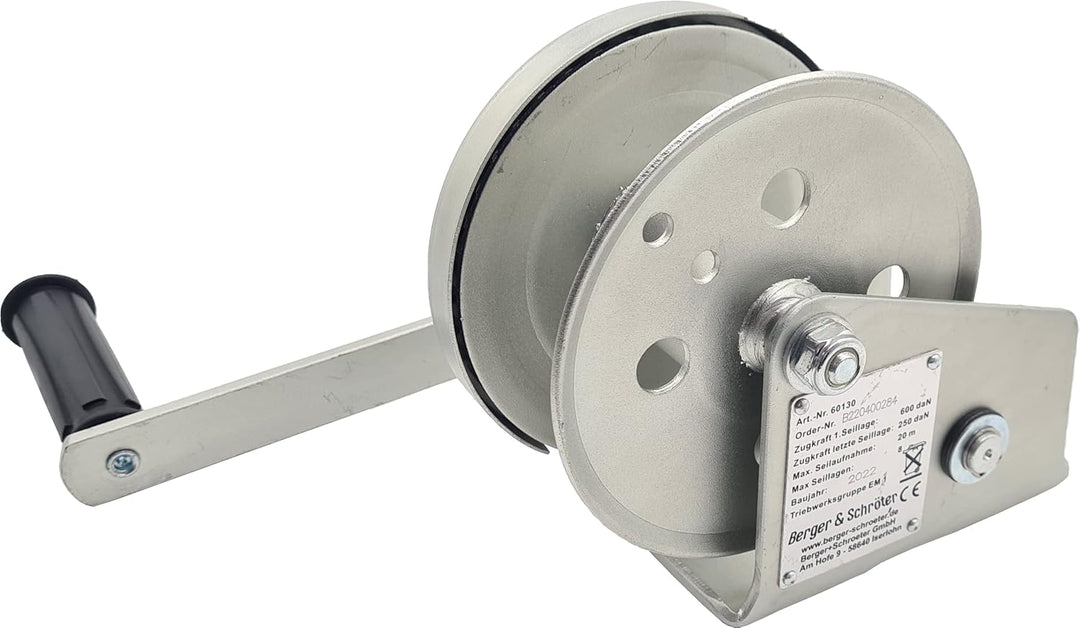 Berger + Schröter 60130 Handwinde mit Bremse