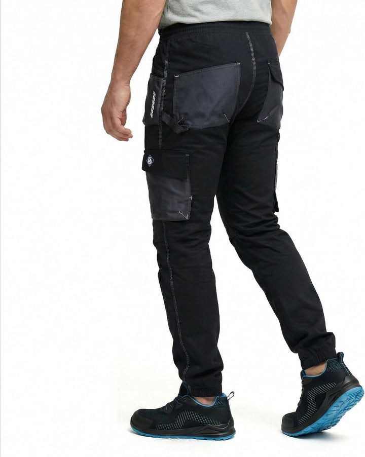 DINOZAVR Revolt Sport Stretch Herren Hose - Stretch Herren Arbeitshose - elastische Männer Bundhose