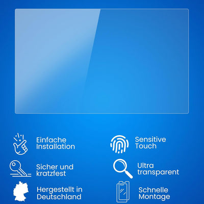 atFoliX Schutzfolie kompatibel mit XP-PEN Artist 24 Folie, ultraklare FX Displayschutzfolie (2X)
