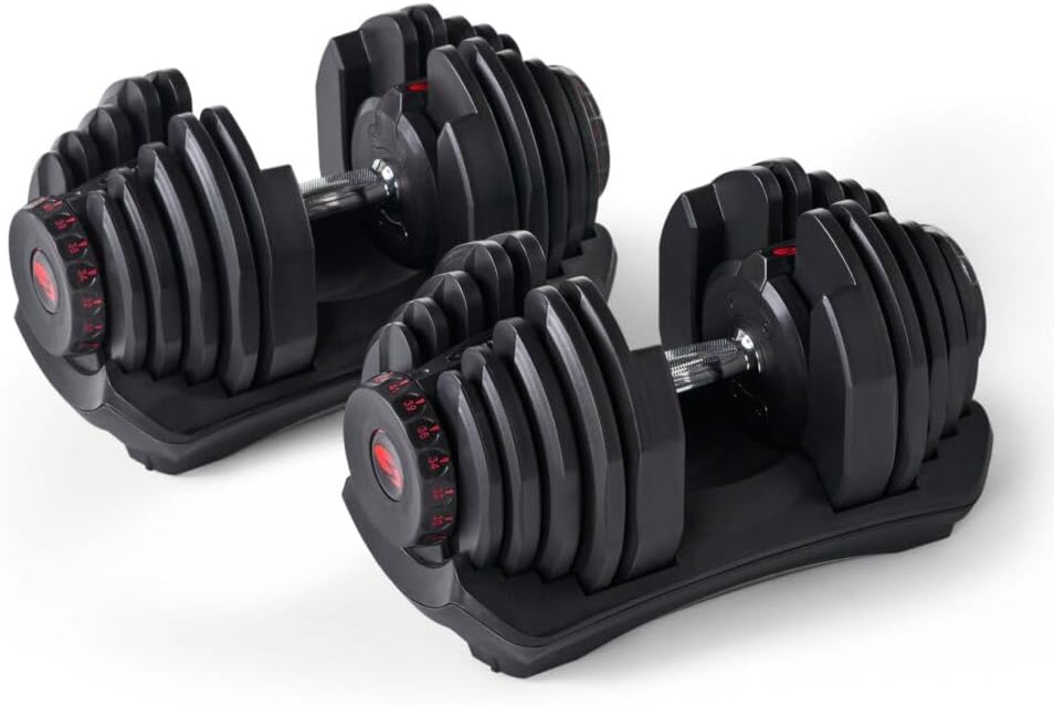Bowflex SelectTech 1090i Hanteln 4–41 kg mit Schnellverstellung | 17 Gewichtsstufen in einer schwere