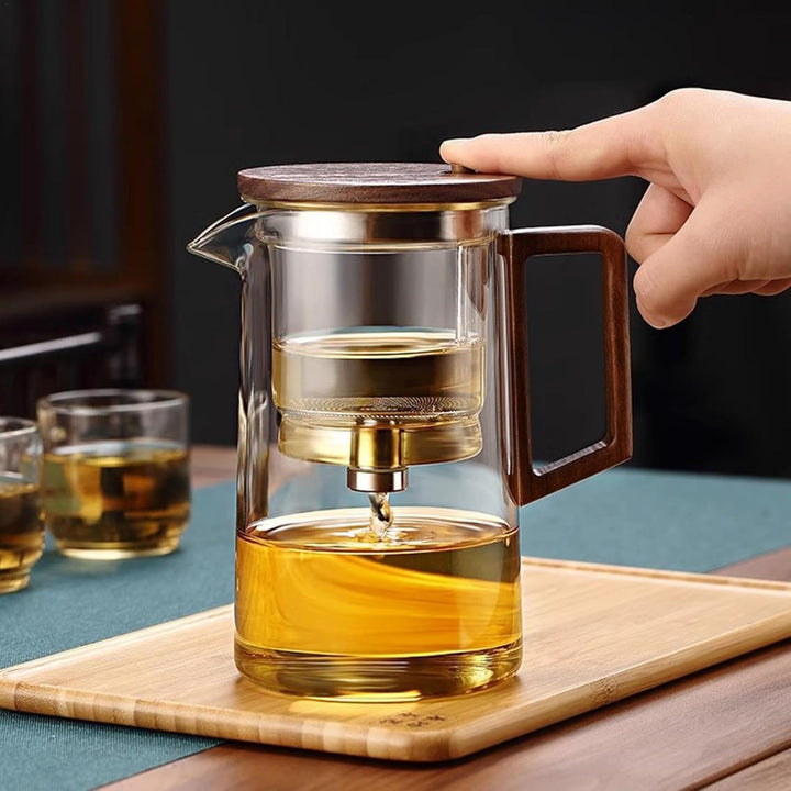 Glas-Teekanne mit Sieb, Glas-Teekannenfilter - Teekanne mit Sieb, Glas, Wassertrennung, Teekessel |