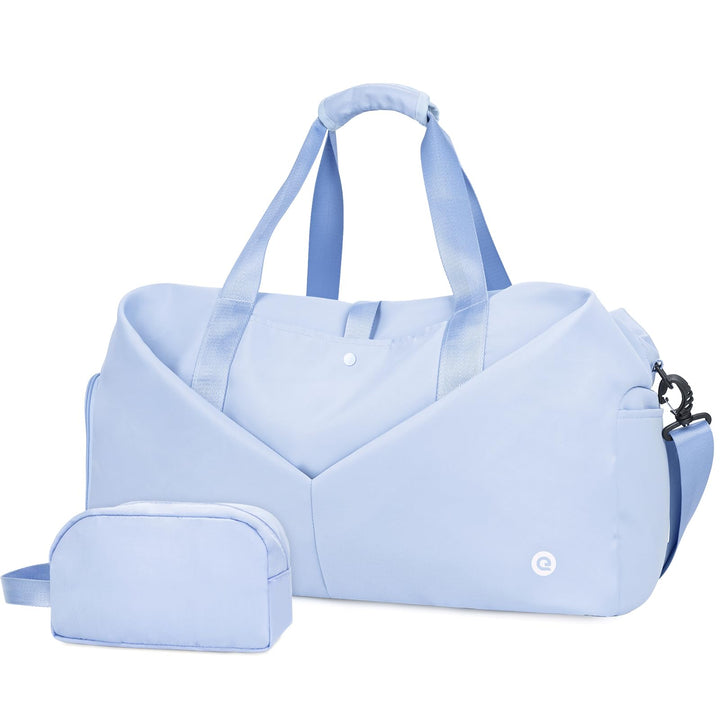 Ceneda Sporttaschen Klassische mit Schuhfach und Nassfach Tragbare Übernachtungs Wochenendtasche Rei