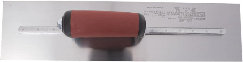 Glättkelle -Gebogener DuraSoft Griff, Edelstahl, 508x127 mm