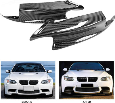 Frontstossstange Lippensplitter, Fydun Paar Front Stossstange Spoiler Lip Deflector Splitter Für E90