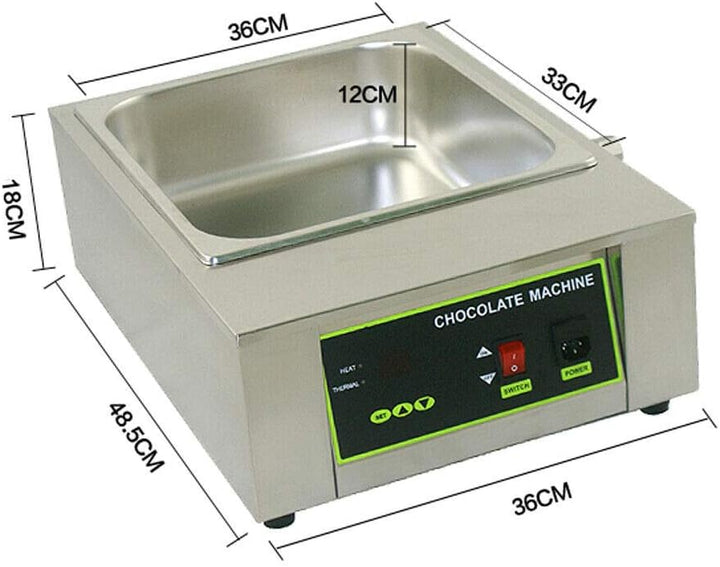 Schokolade Schmelztiegel Stromeinsparung Konstante Temperatur Warmer Temperer FüR Westliche Restaura