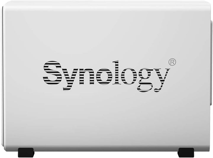 Synology DS220j 2TB 2 Bay Desktop NAS Solution, Installed with 2 x 1TB Western Digital Red Drives We