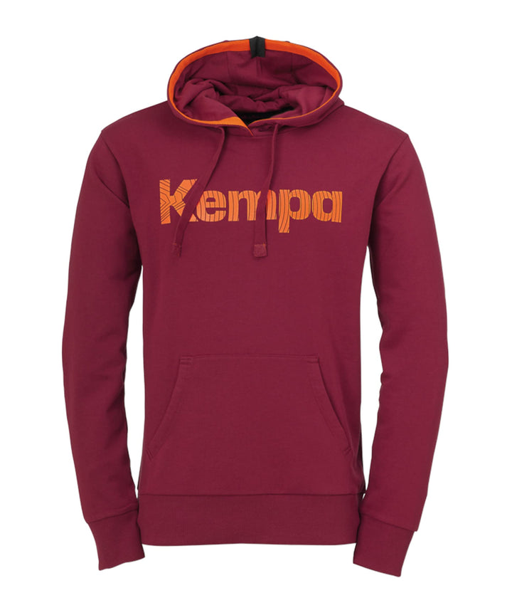 Kempa Unisex Kinder Graphic Hoodie Sweatshirt M Deep Rot, M Deep Rot