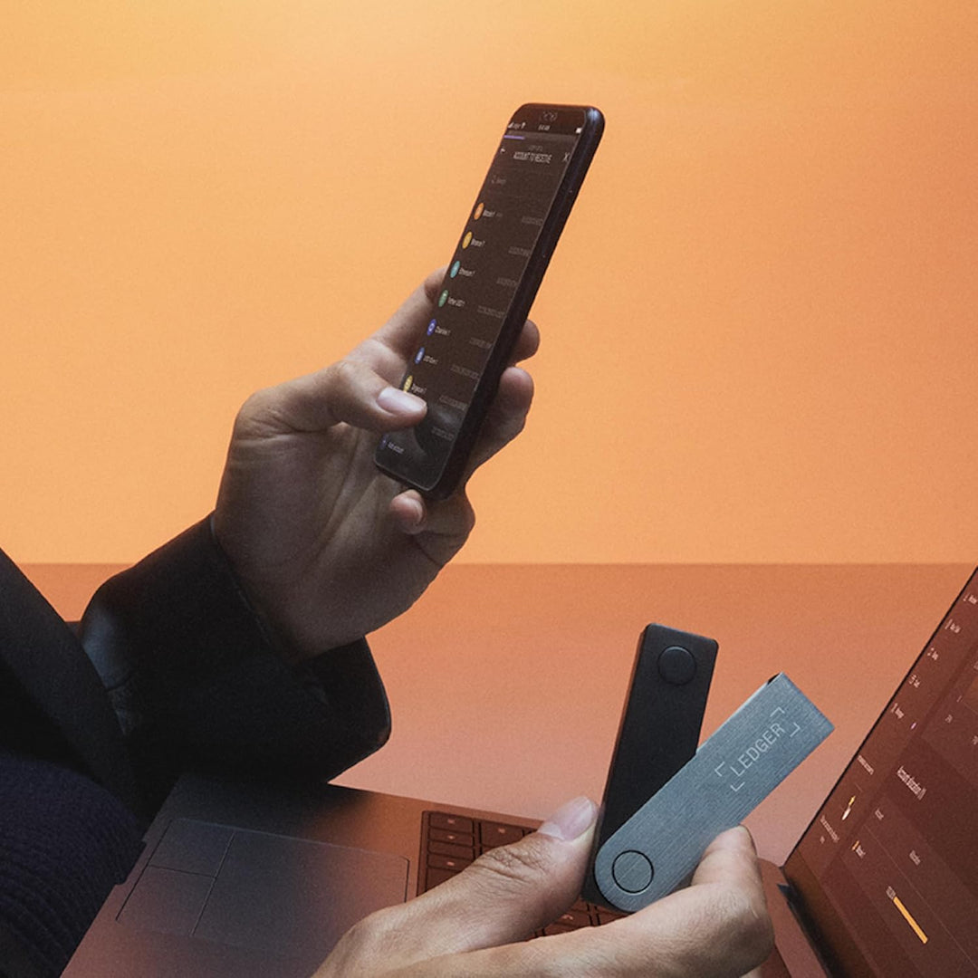 Ledger Nano X – Krypto-Hardware-Wallet – Bluetooth – Die optimale Lösung zum sicheren Kaufen, Verwal