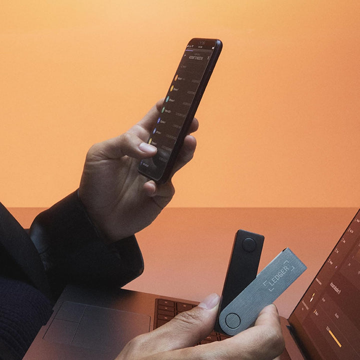 Ledger Nano X – Krypto-Hardware-Wallet – Bluetooth – Die optimale Lösung zum sicheren Kaufen, Verwal