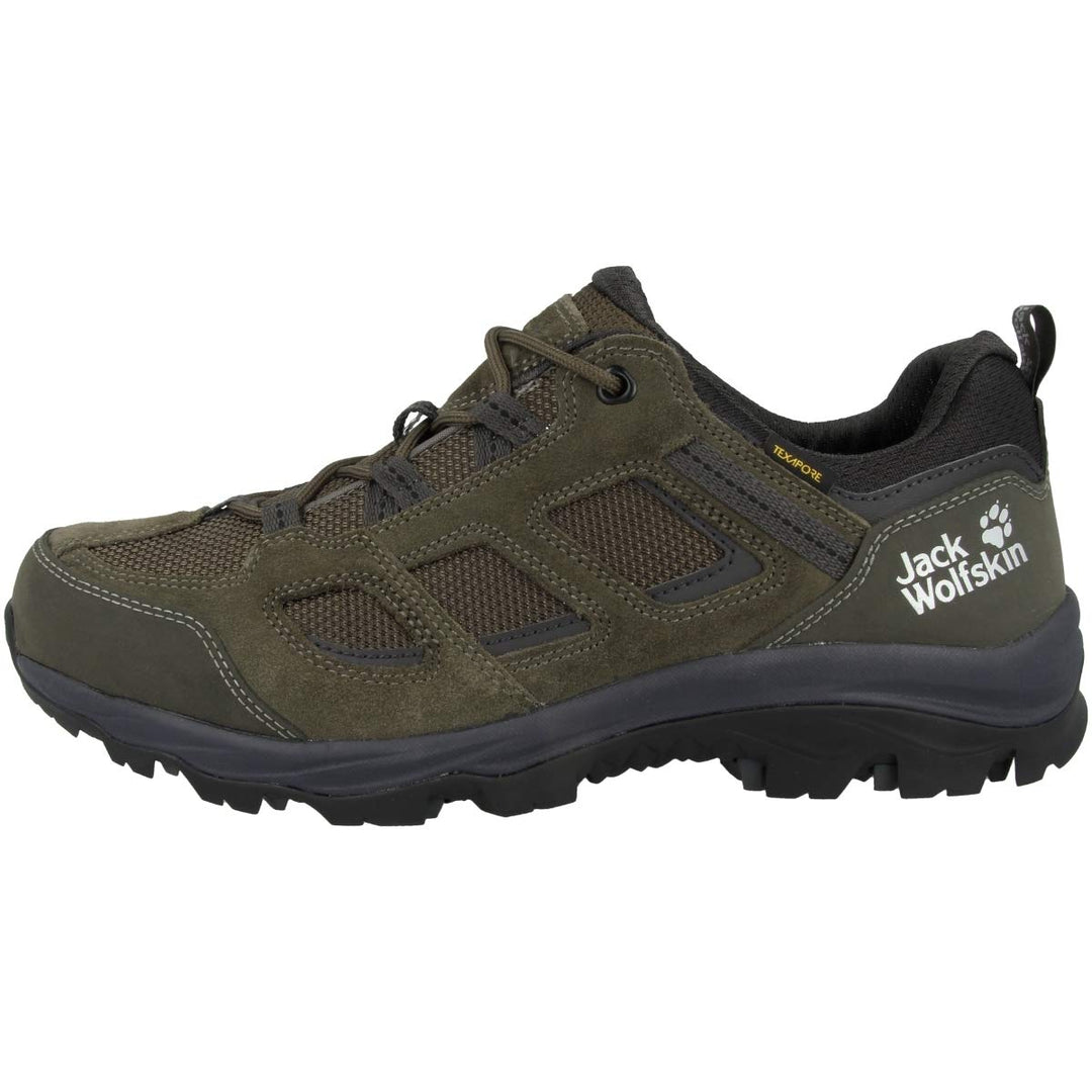 Jack Wolfskin Herren Vojo 3 Texapore Low M Outdoorschuhe 44 EU Khaki Phantom, 44 EU Khaki Phantom