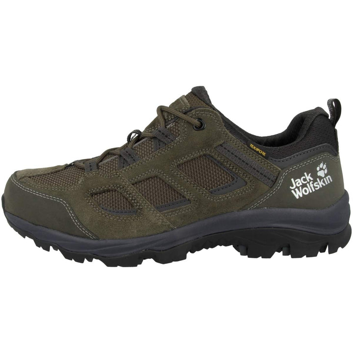 Jack Wolfskin Herren Vojo 3 Texapore Low M Outdoorschuhe 44 EU Khaki Phantom, 44 EU Khaki Phantom