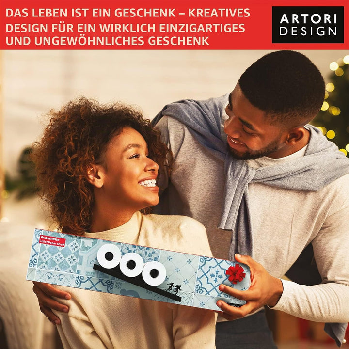 Schwebender Regal Toilettenpapierhalter – Toiletenpapierrollenhalter Wandhalterung für Papierrollen