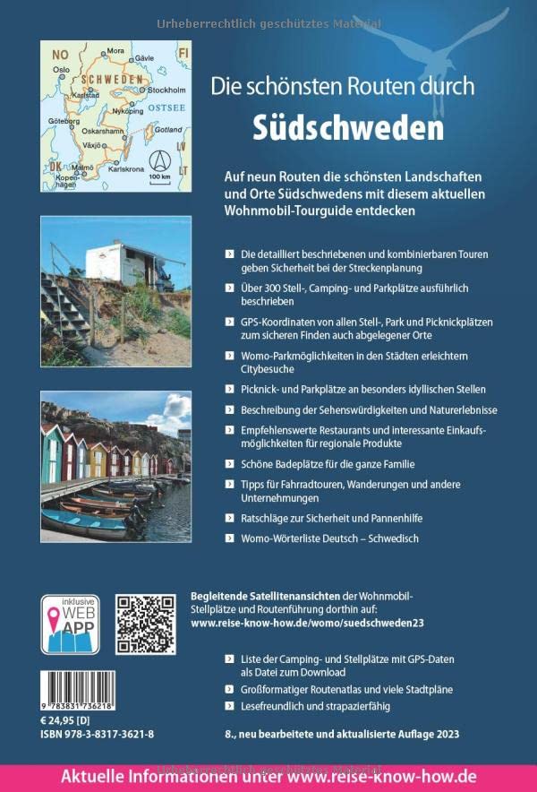 Reise Know-How Wohnmobil-Tourguide Südschweden: Die schönsten Routen, Taschenbuch