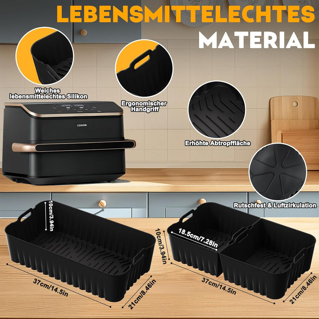 COSORI Heissluftfritteuse Zubehör für COSORI Dual Blaze TwinFry XXL 10L - COSORI Heissluftfritteuse