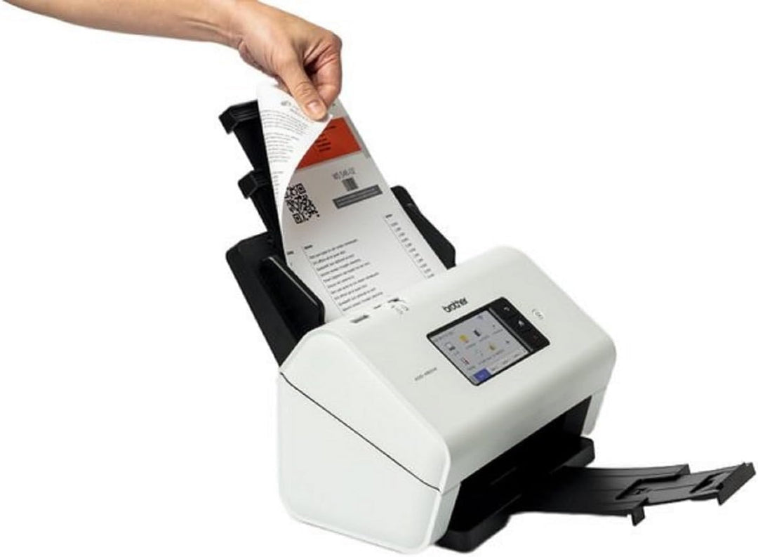 Brother ADS-4900W, Professioneller Dokumentenscanner mit USB, LAN und 5GHz WLAN, Duplex Scan, Touchs