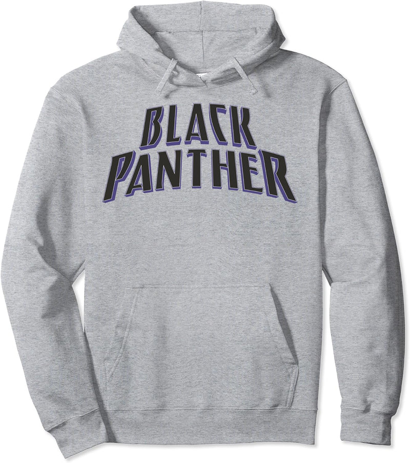 Marvel Black Panther Movie Logo Pullover Hoodie