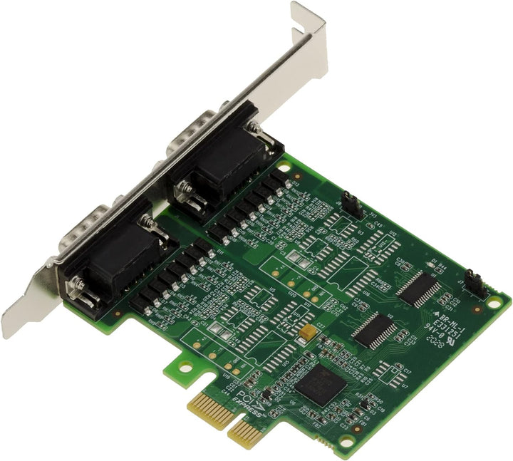KALEA-INFORMATIQUE PCIe Controller-Karte 2 Ports COM DB9 RS232 mit Chipsatz EXAR XR 17V352 - POS Pow