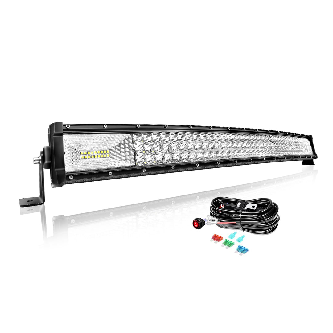 Willpower 32 Zoll 81CM 405W Led Arbeitsscheinwerfer Bar Gebogen Led Scheinwerfer 12V 24V Flutlicht S